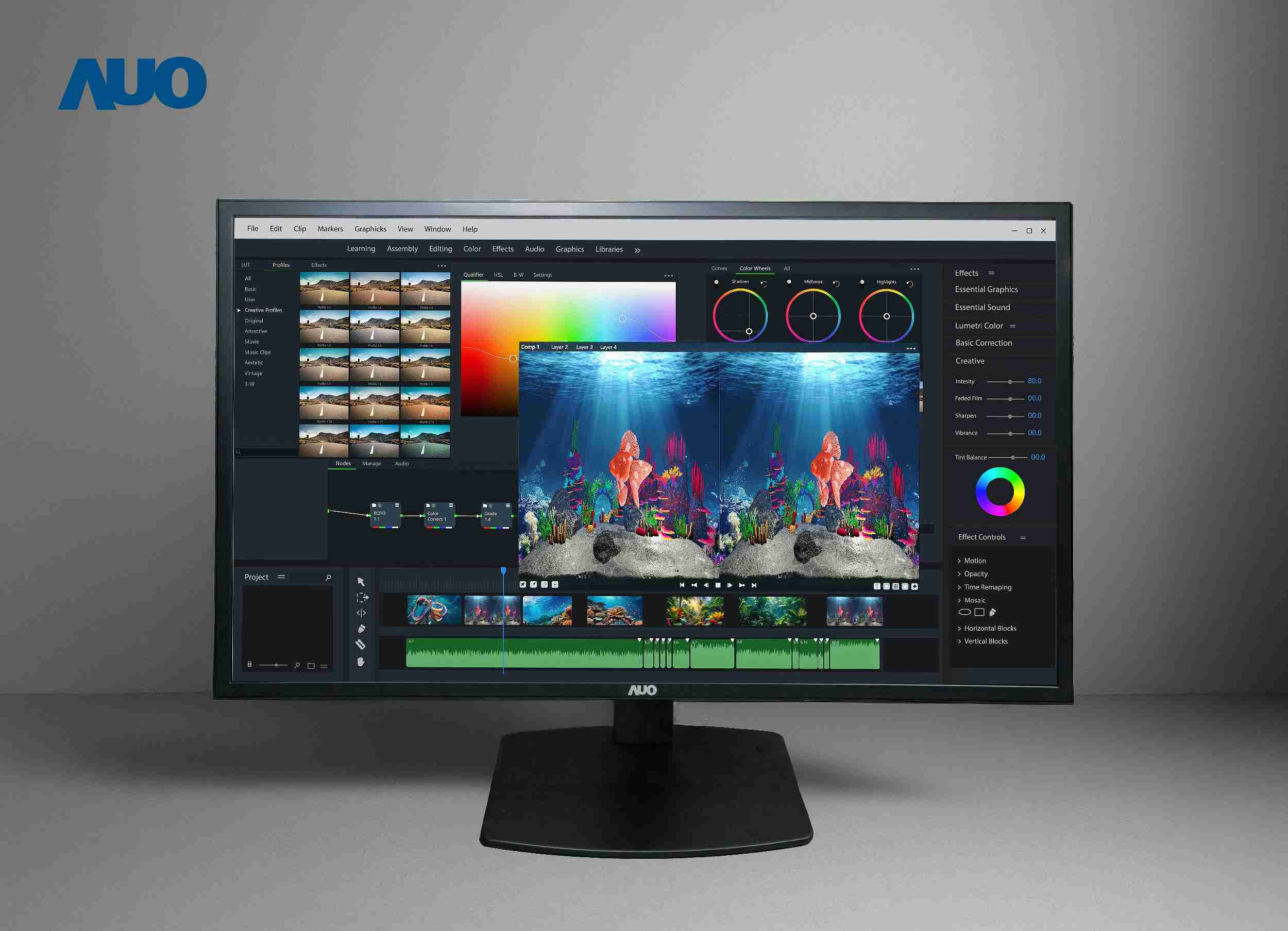 尊龙集团开发32吋2D/3D专业桌上型显示器，，，拥有8K4K超高分辨率，，，，并以低串扰算法优化3D显示效果，，搭载自动眼球追踪功能，，，，能实时调整3D图像，，，，进行实时2D与3D无缝共存窗口，，，提供图像设计工作者突破二维接口的崭新工作氛围与效率